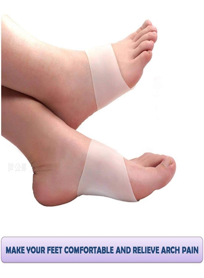 Lify nylon Arch Supports For Plantar Fasciitis, Flat Feet, Fallen Arches-Pair Of Gel Insoles For Sandals, Sneakers, Boots, High Heels, Shoes (Large Fit Men's 8.5-12, Women's 9.5-13) - Image 3